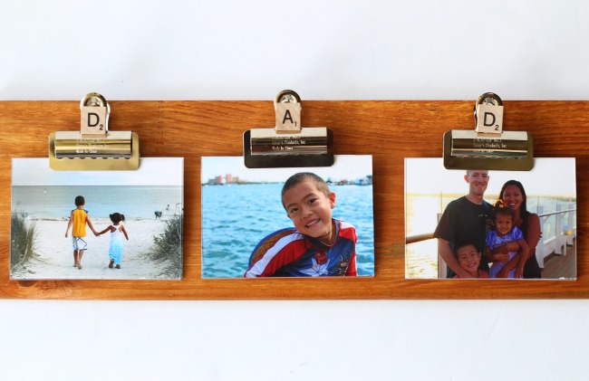Fathers day diy frame
