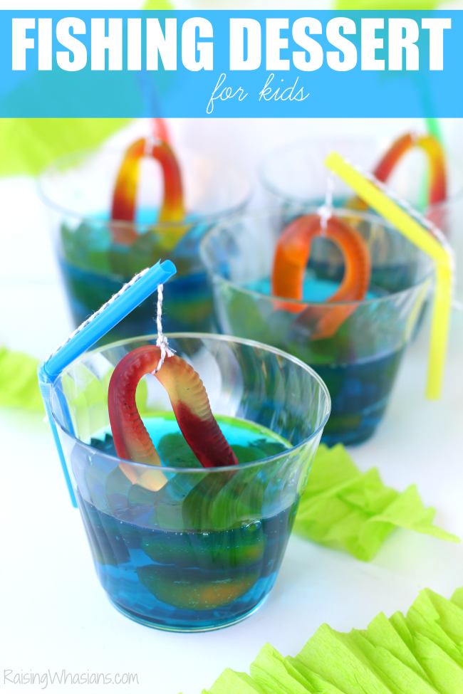 Fishing dessert idea for kids