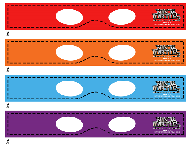 Freee TMNT2 kids activities