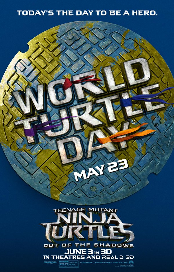 Celebrate world turtle day tmnt2