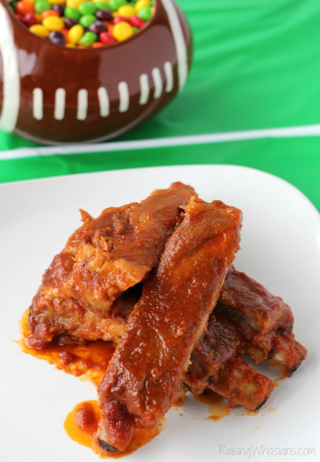 DIY Checkerboard for Kids - Americana Inspired Crockpot ribs skittles bbq sauce