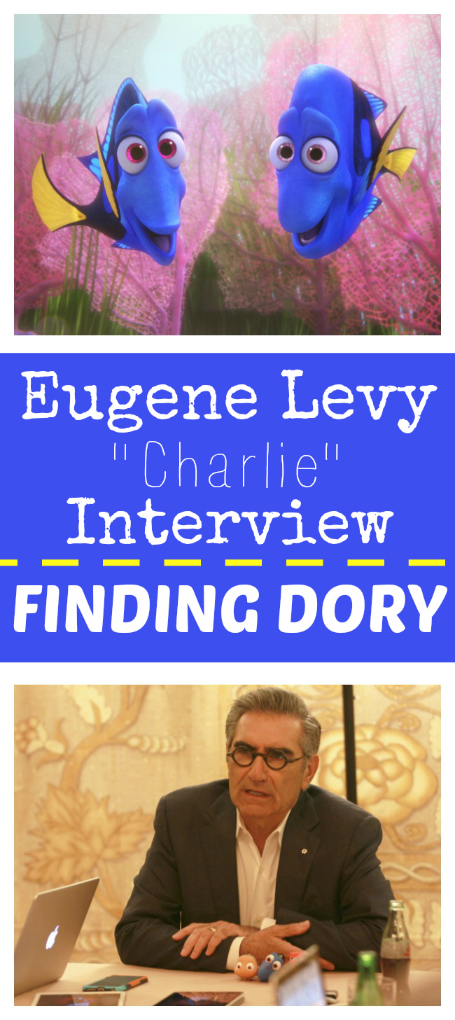 Eugene Levy Interview | Finding Dory's Dad #FindingDoryEvent Eugene Levy interview finding Dory's dad
