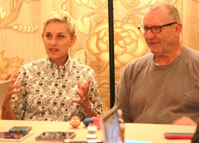 Exclusive Ellen interview finding Dory