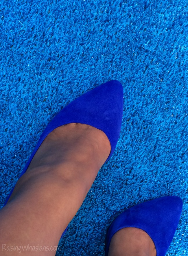 Finding Dory blue carpet