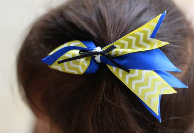 Finding Dory Hair Bow DIY Finding Dory hair bow