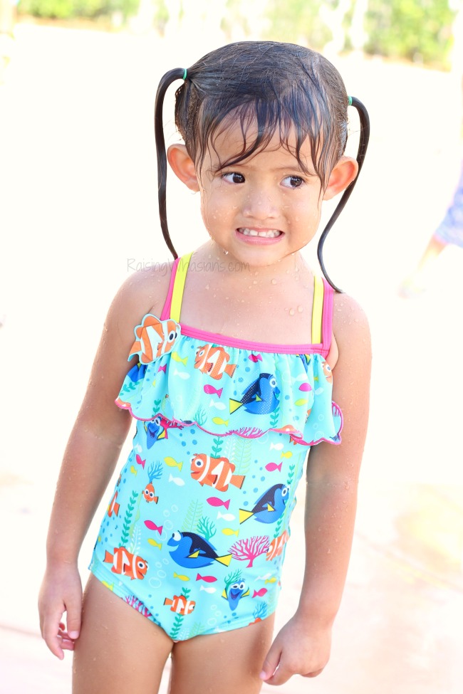 FREE Summer Play Days at the Disney Store + Finding Dory Merchandise Finding Dory swimsuit for toddlers
