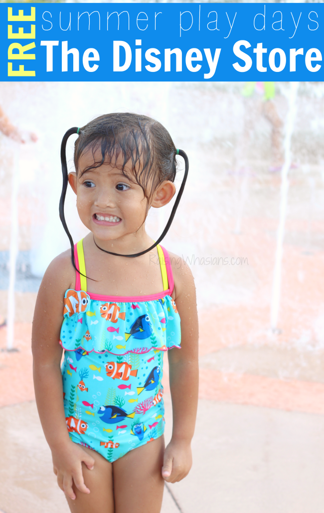 Free summer play days at the Disney store
