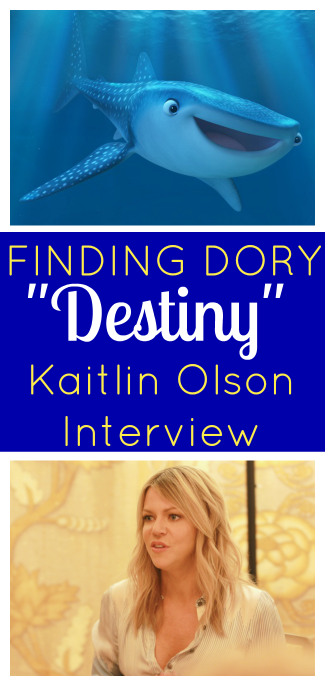 Kaitlin Olson Interview | Finding Dory & Her "Destiny" as a Mom #FindingDoryEvent Kaitlin Olson interview