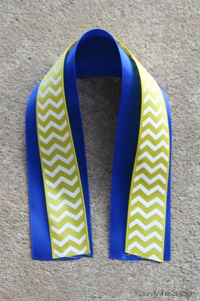 Finding Dory Hair Bow DIY Ribbon fish hair bow tutorial