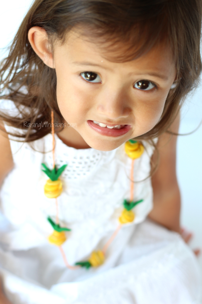 Summer necklace kids craft