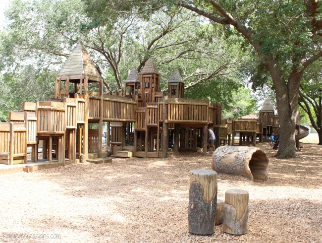 Winter park castle playground