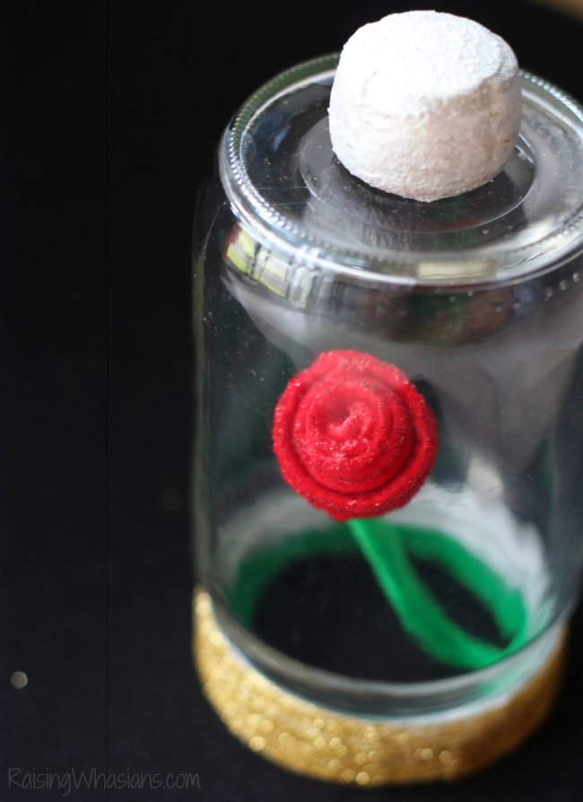 Beauty and the Beast Rose Craft + Teaser Trailer #BeOurGuest Beauty and the beast craft