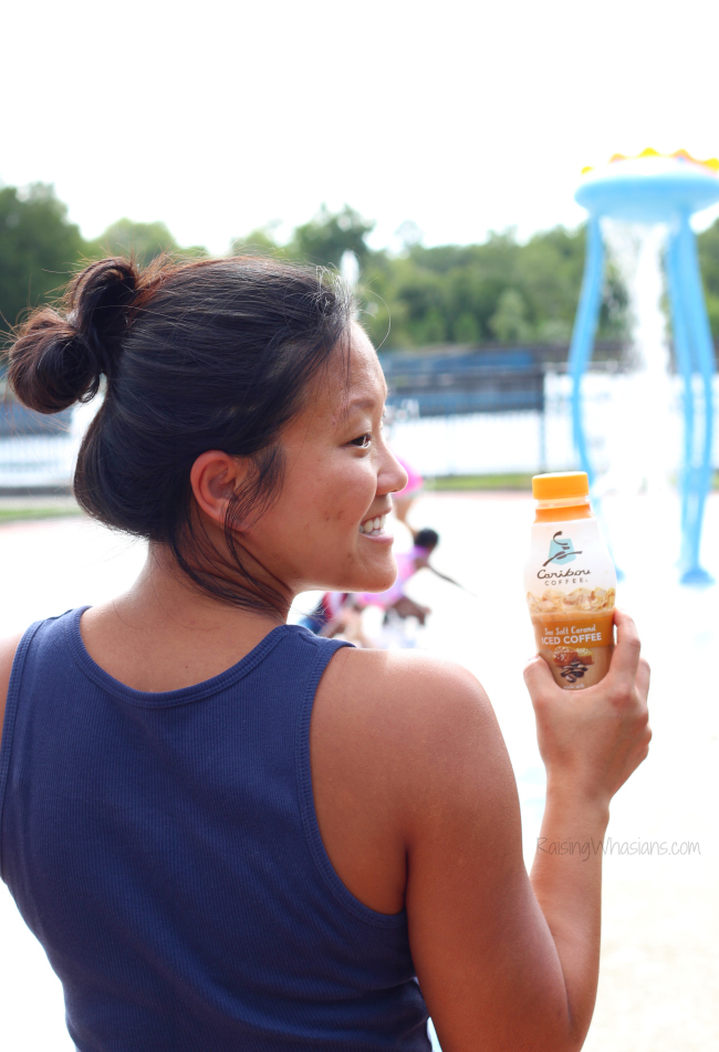 Caribou iced coffee sea salt caramel