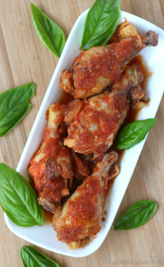 Easy crockpot chicken drumsticks italian