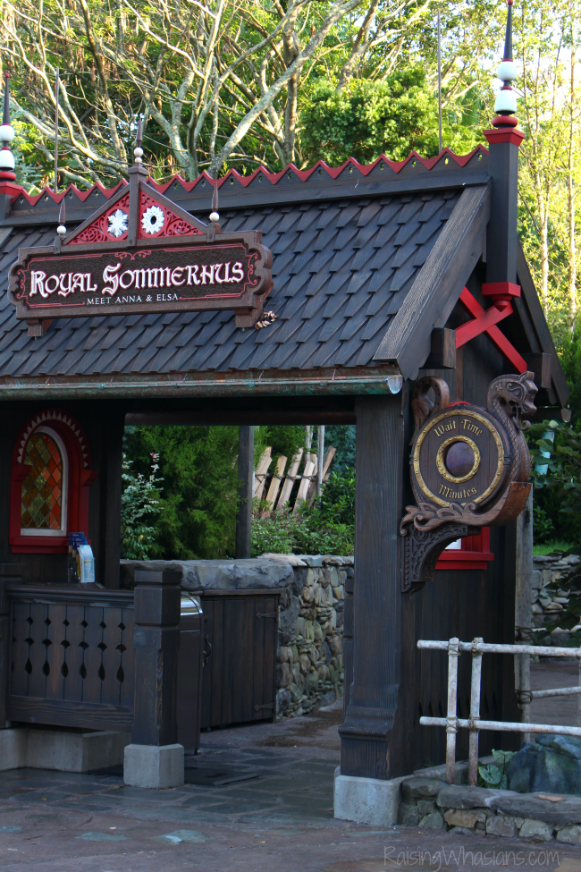 Frozen ever after secret royal sommerhus