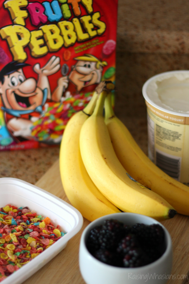 Fruity Pebbles breakfast idea