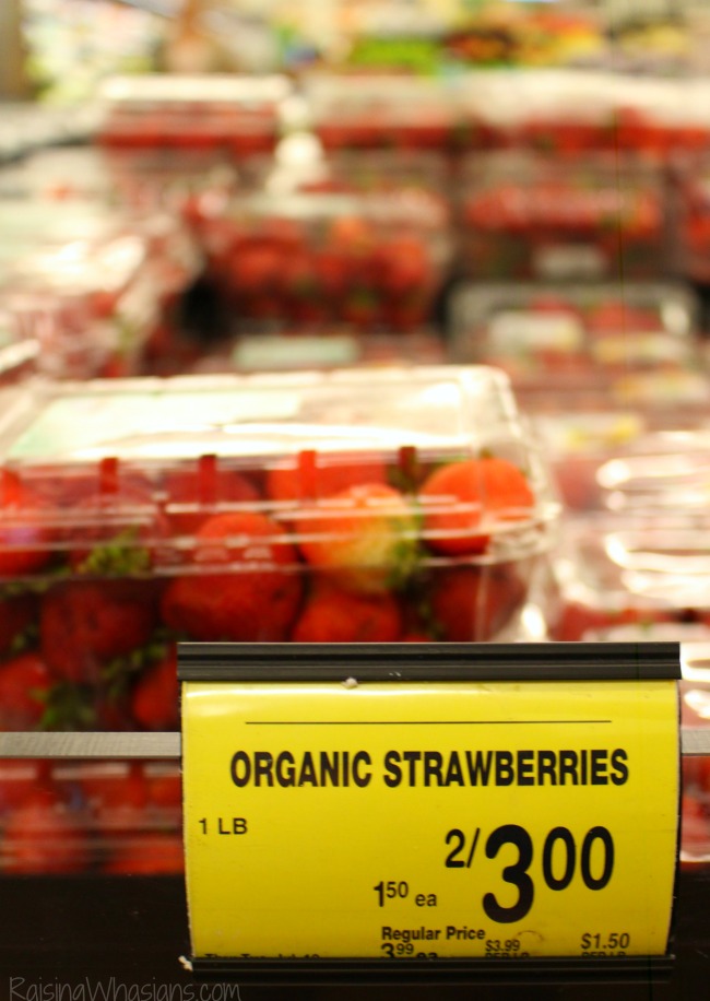 Safeway organic strawberries