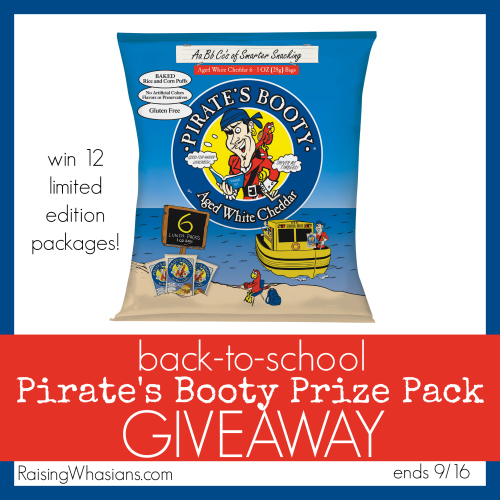 Back-to-school pirate's booty giveaway