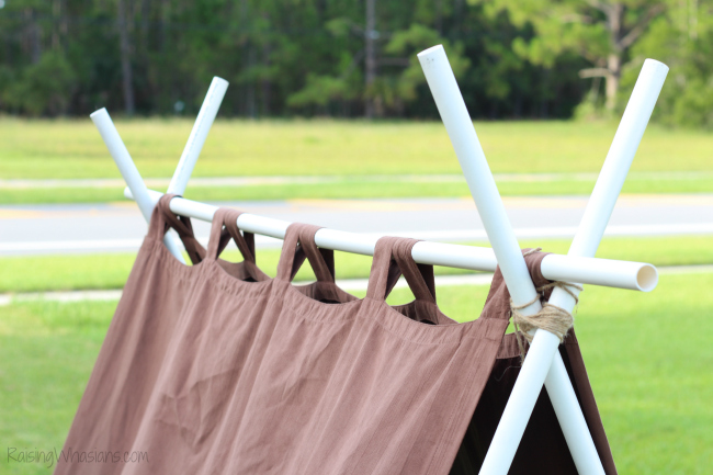 DIY teepee