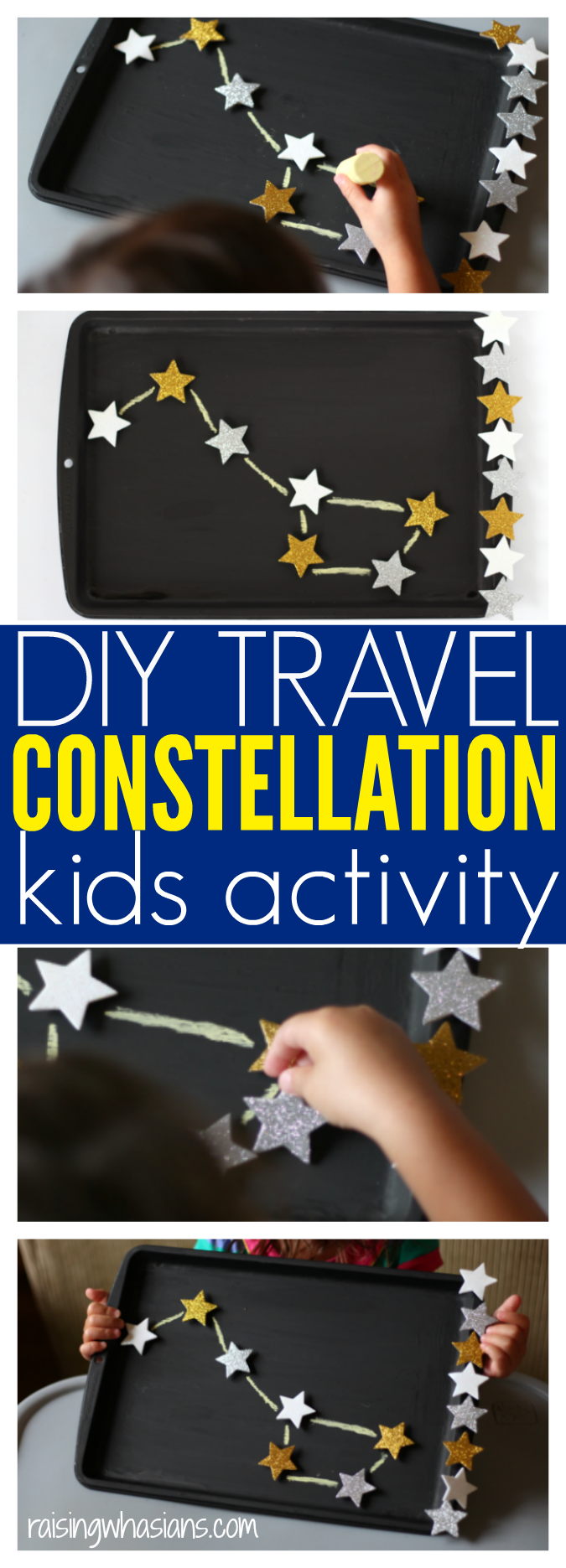 DIY travel constellation activity for kids