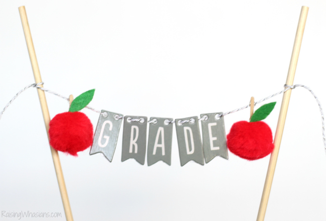 Mini back to school banner