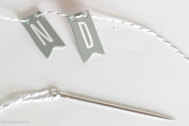 Mini pancake banner
