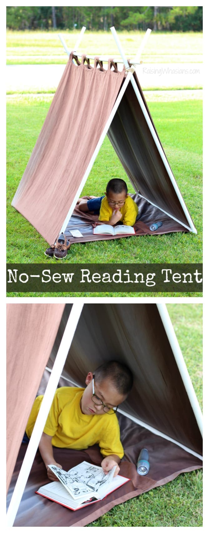No sew teepee tent pinterest