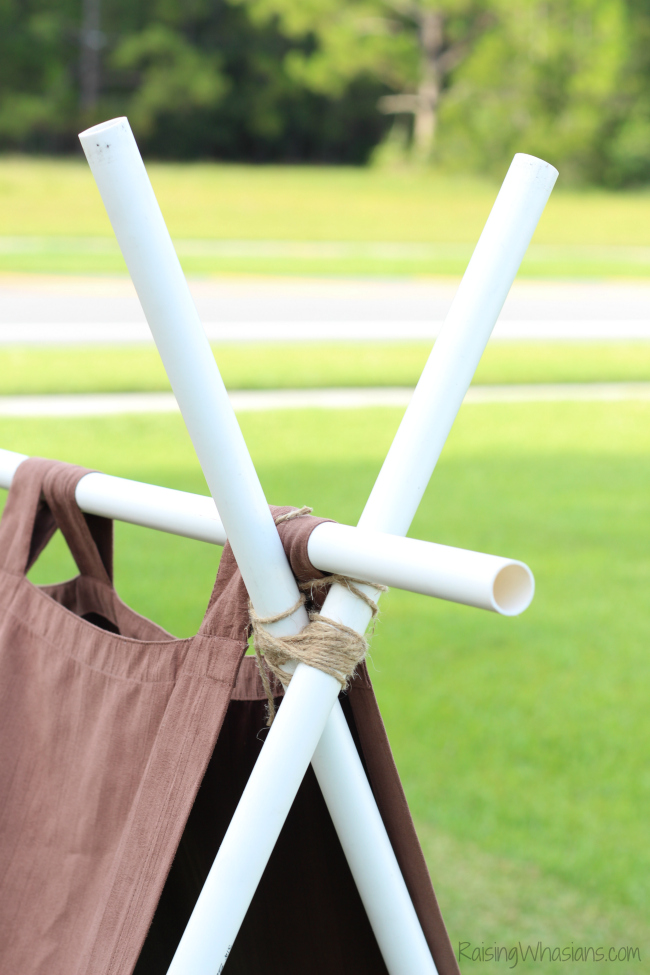No sew tent for kids