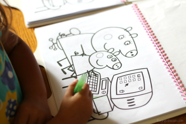 Peppa pig coloring sheets