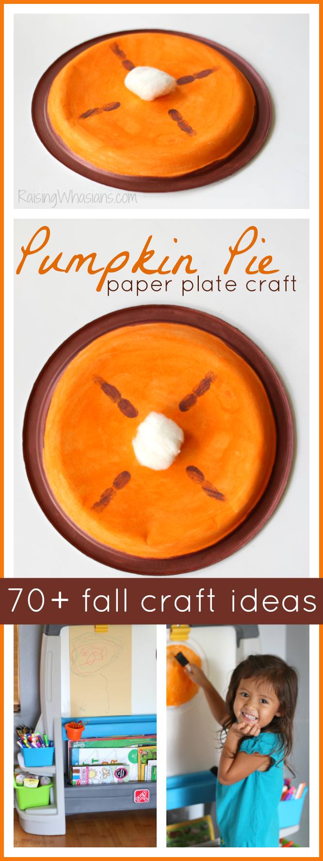 Pumpkin pie craft pinterest