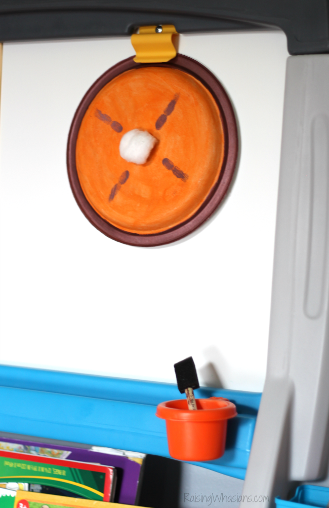 Pumpkin pie craft