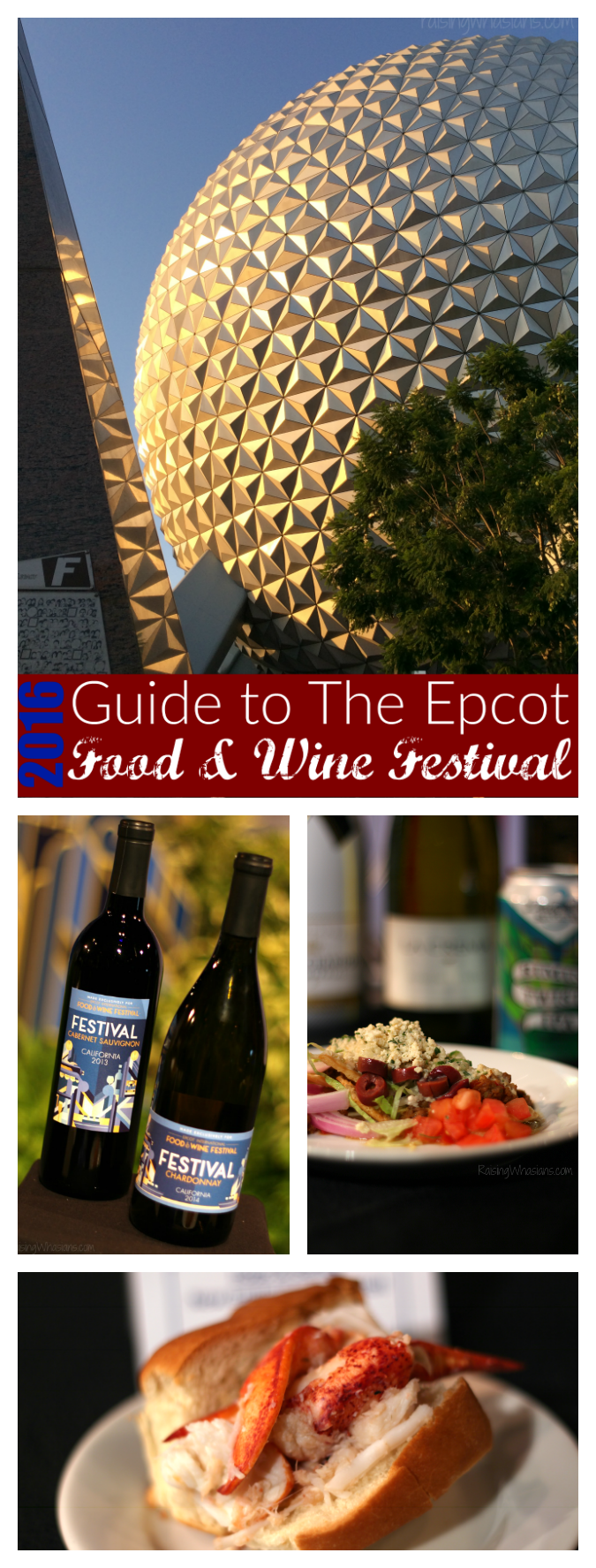 2016 Epcot Food and Wine Festival Guide to What's New #EpcotFoodFest 2016 Epcot food and wine festival guide pinterest