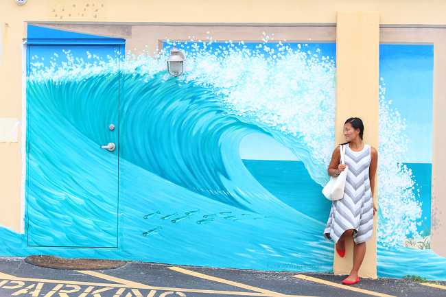 Exploring Cocoa Beach art murals with Amopé Cocoa beach secret travel spots