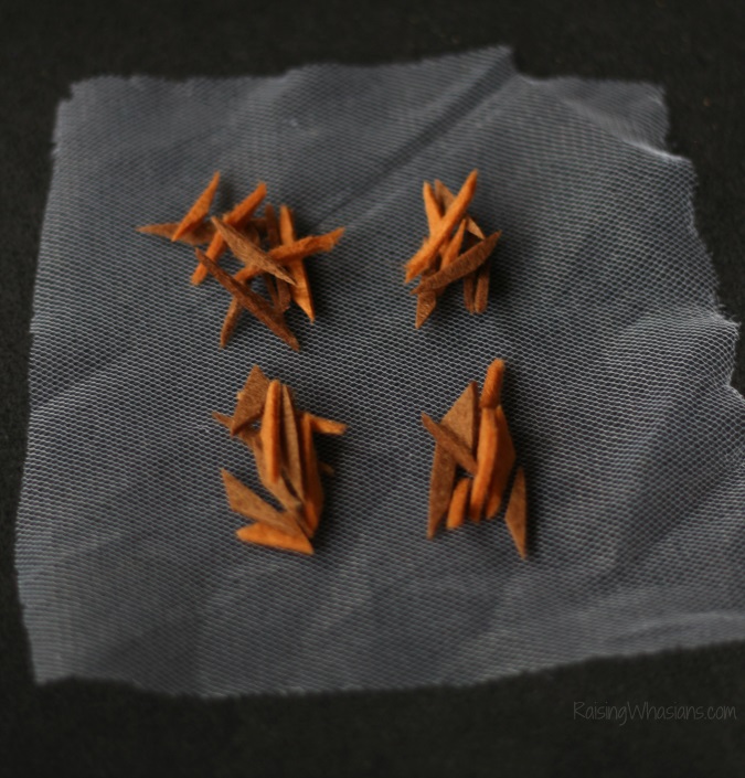 DIY tea bags kids