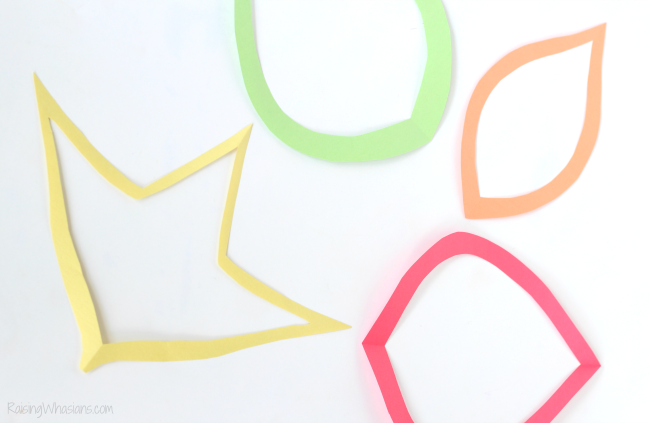 Kids fall leaf craft tutorial