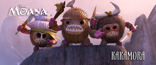 Moana character intros