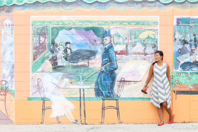Exploring Cocoa Beach art murals with Amopé Travel cocoa beach