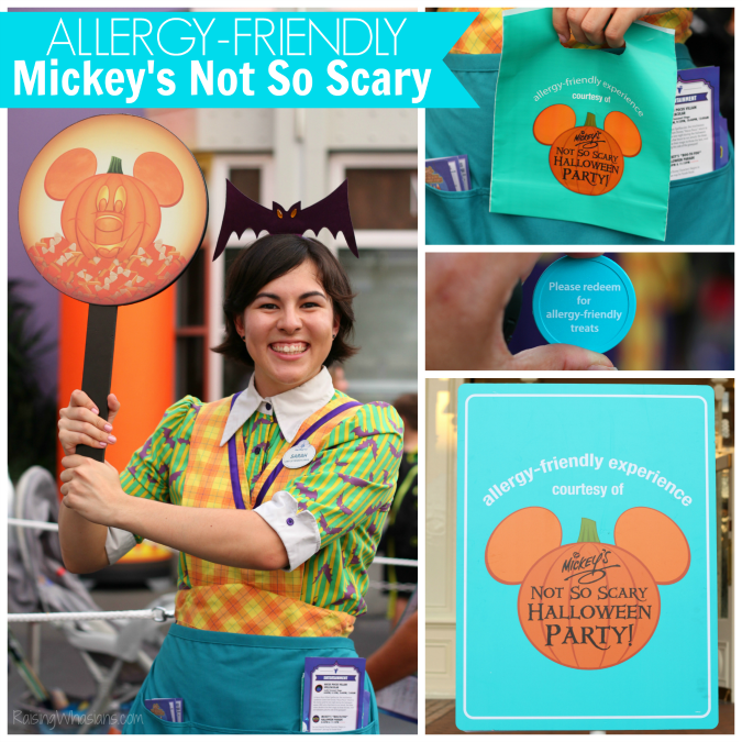 Allergy friendly Mickey's not so scary tips