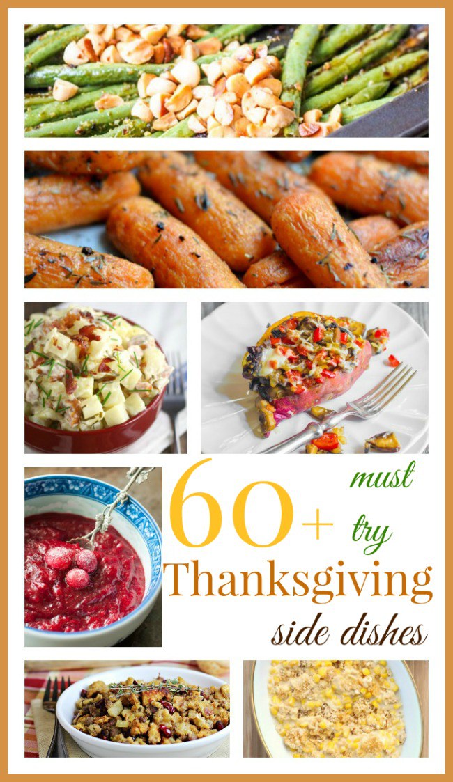 Thanksgiving side dishes round up