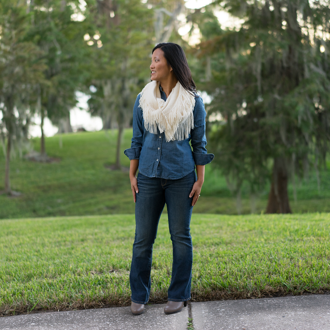 denizen mom jeans