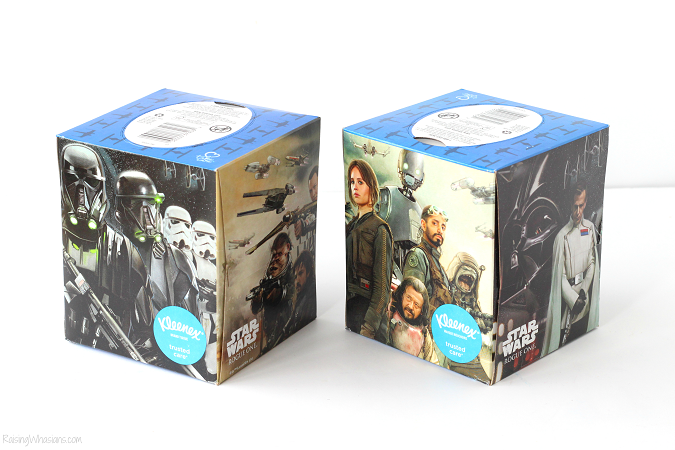 Star Wars Night Light Craft Inspired by #RogueOne - Raising Whasians Kleenex star wars rogue one