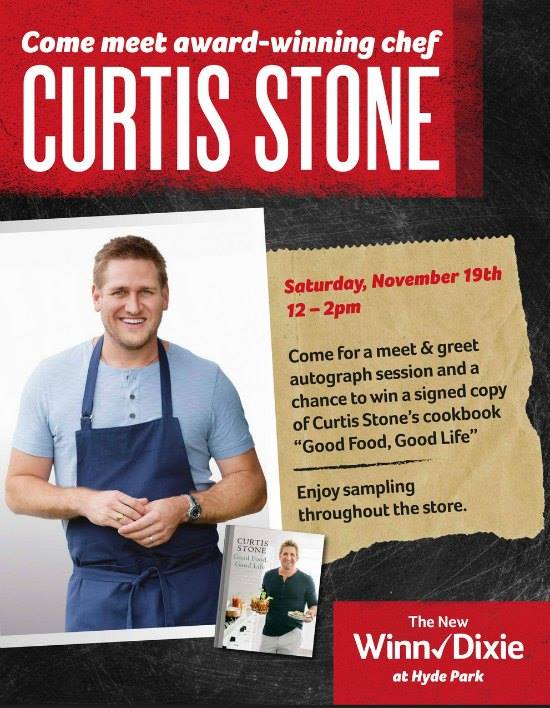 Meet chef Curtis stone at Winn-Dixie Orlando
