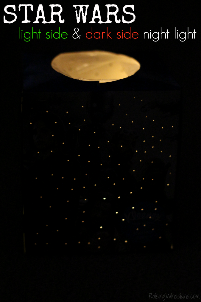 Star Wars Night Light Craft Inspired by #RogueOne - Raising Whasians Star wars night light craft inspired by Rogue One
