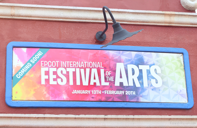 2017 Epcot festival of the arts family guide