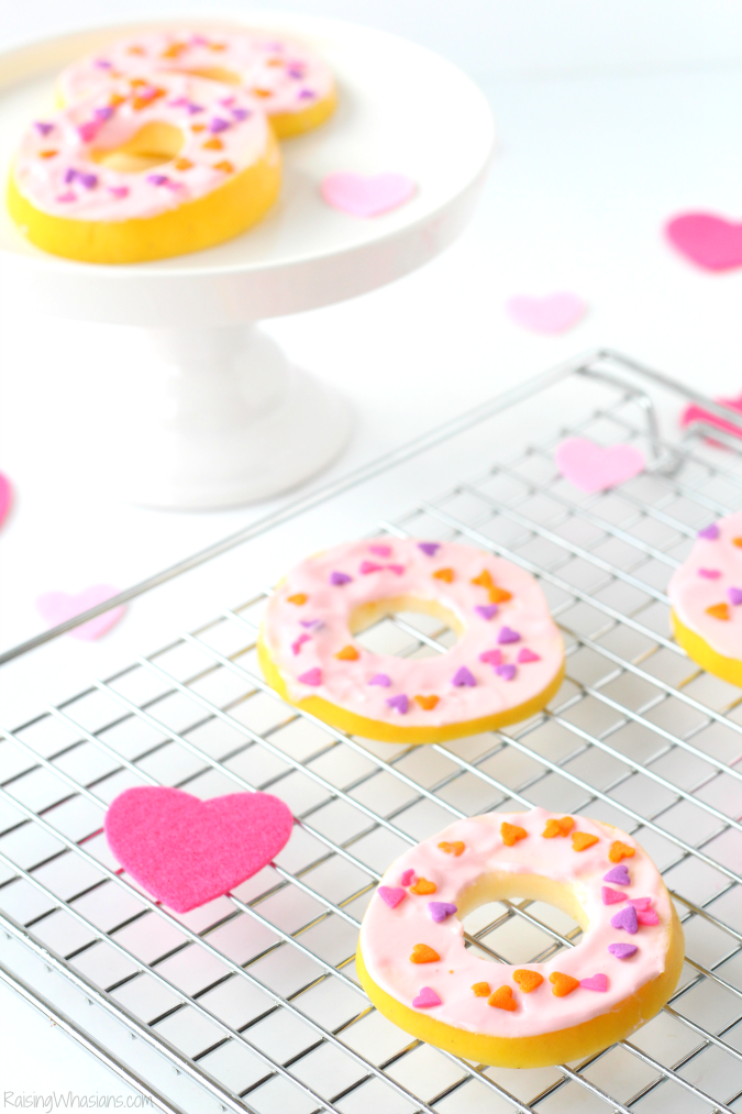 Apple doughnuts healthy kids snack