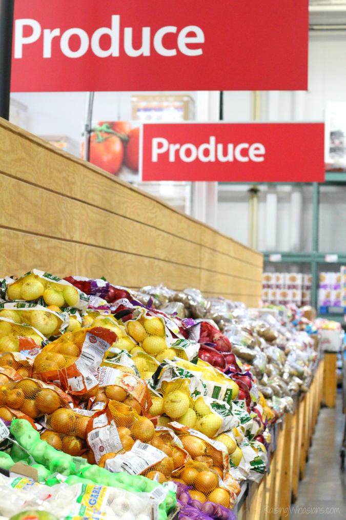 BJs organic produce savings