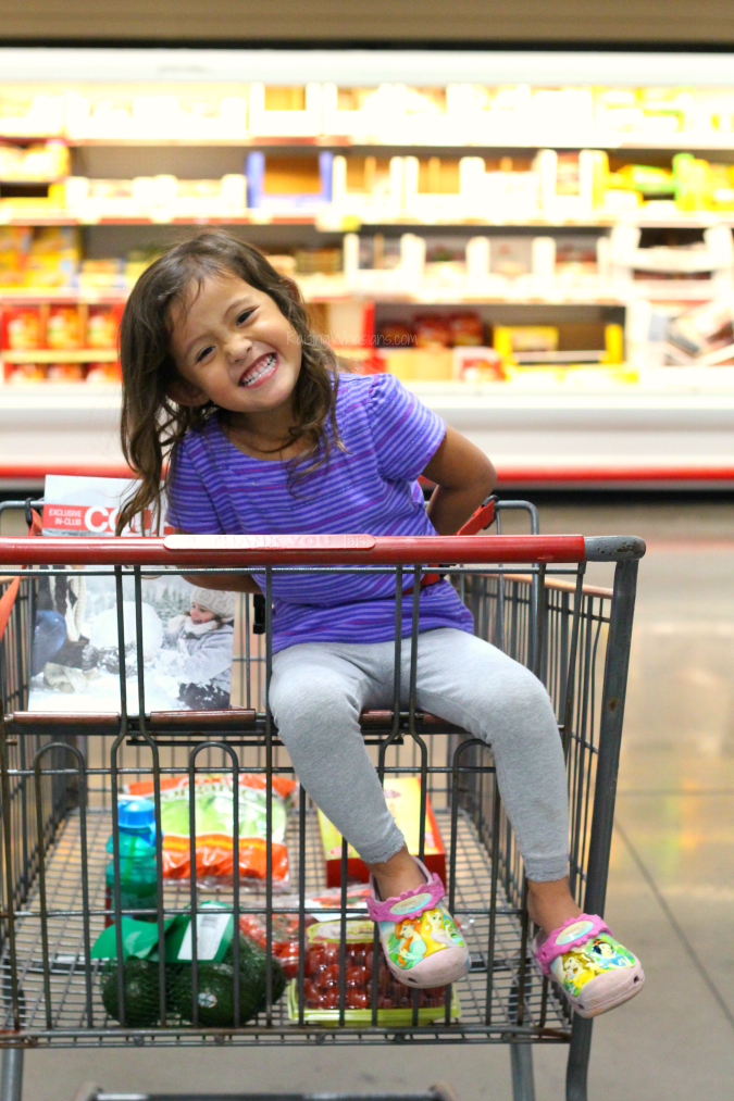 BJs shopping with kids