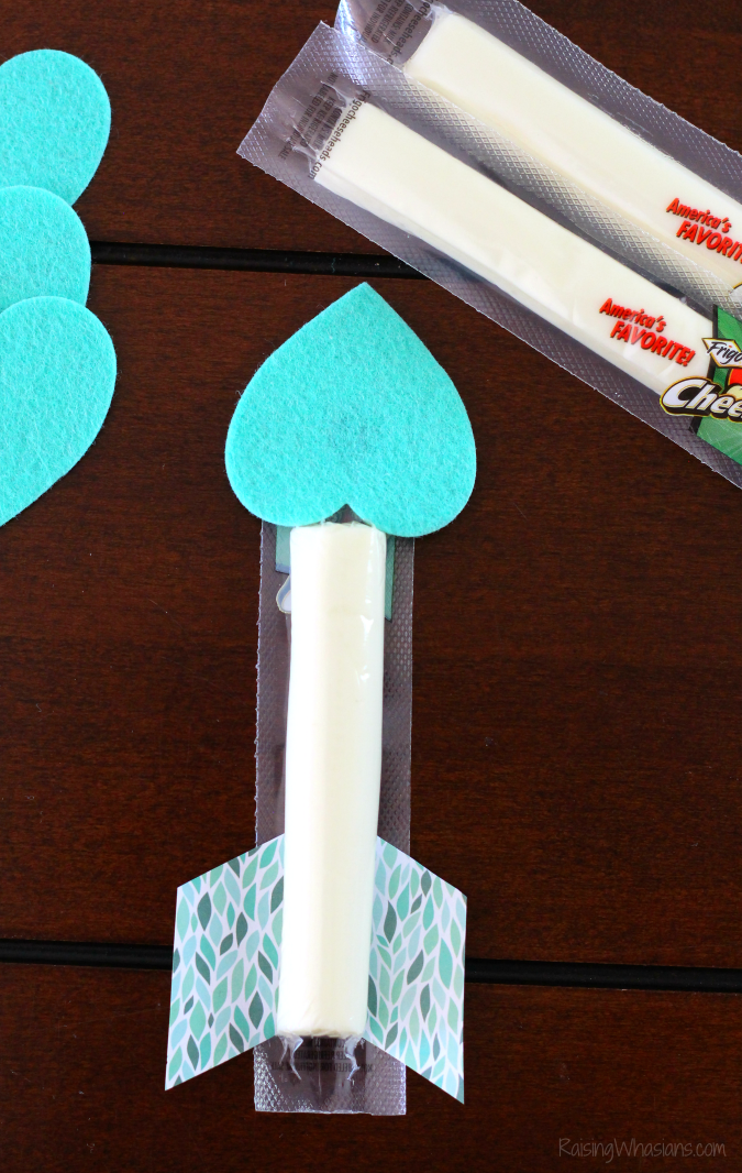 Easy valentines for kids arrows