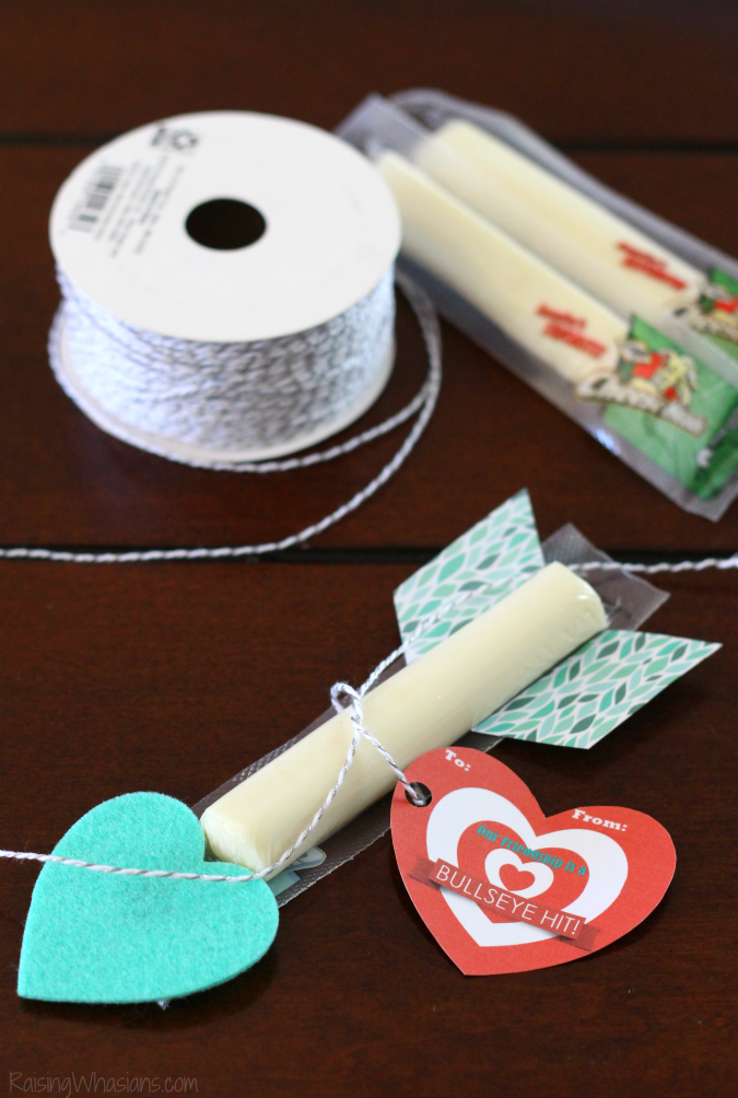 Free cupid arrow printable valentine