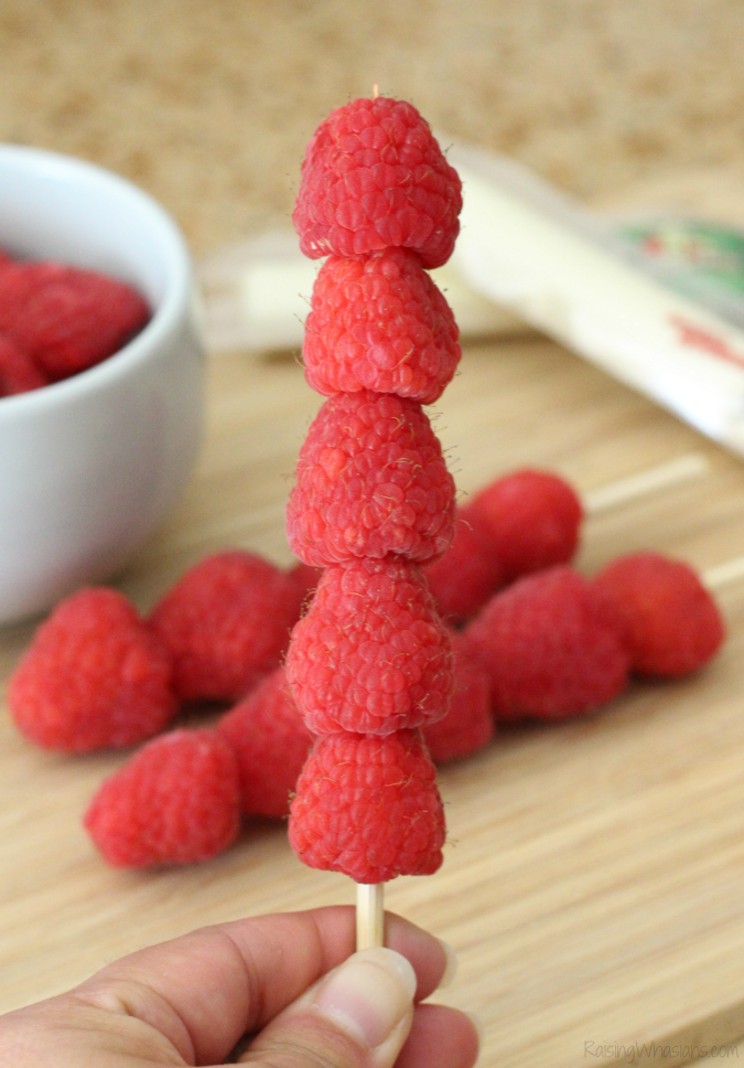 Healthy Lightsaber Snack Ideas for Kids - Raising Whasians Lightsaber snack idea healthy